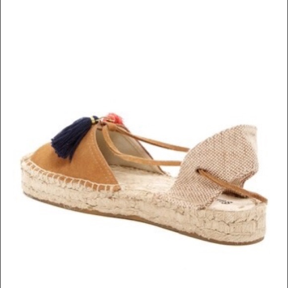 Soludos Suede Tassel Lace Up Espadrille - Picture 5 of 11